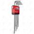 9 PIECE BALLPOINT HEXAGONAL KEY SET LONG ARM