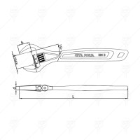 КЛЮЧ ФРЕНСКИ CETA-FORM КЛЮЧ ФРЕНСКИ CETA-FORM