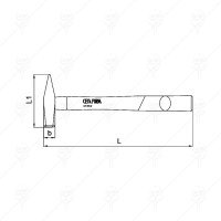 ENGINEER'S HAMMER 2KG CF