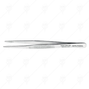 FLAT TWEEZERS 110MM CF