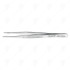 FLAT TWEEZERS 110MM CF