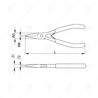 КЛЕЩИ ЧОВКИ CETA-FORM 120ММ КЛЕЩИ ЧОВКИ CETA-FORM 120ММ