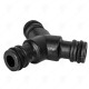 3 WAY HOSE CONNECTOR 1/2"M HERLY