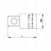 АДАПТЕР CETA-FORM 1/2"ЖЕНСКИ-3/4"МЪЖКИ АДАПТЕР CETA-FORM 1/2"ЖЕНСКИ-3/4"МЪЖКИ
