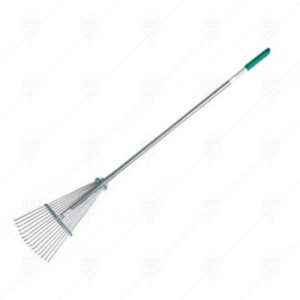 GARDEN RAKE 15 TEETH WITH METAL HANDLE GARDEN RAKE 15 TEETH WITH METAL HANDLE