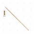 RAKE HANDLE WITH CONE L120 cm &Oslash;28 mm
