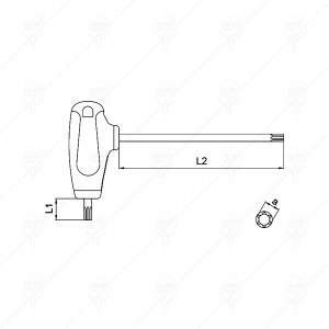 ШЕСТОГРАМ С ОТВОР TORX Т-ОБР C-PLUS CF