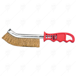 STEEL WIRE BRUSH PLASTIC HANDLE CF