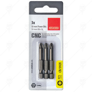 POZIDRIV/SUPADRIV BIT PZ2X50MM 3PCS SET
CF