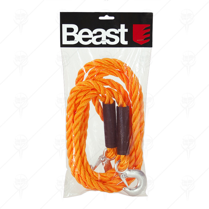 TOW ROPE INELASTIC FOR CAR 2Т 3.6 М
BEAST TOW ROPE INELASTIC FOR CAR 2Т 3.6 М
BEAST