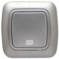 ILLUMINATED SINGLE POLE SWITCH GREY M. GOKKU ILLUMINATED SINGLE POLE SWITCH GREY M. GOKKU