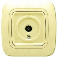 TV-R ANTENNA SOCKET CREAM GOKKU TV-R ANTENNA SOCKET CREAM GOKKU