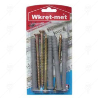 PLUG HAMMER DRIVE WITH NAIL SCREW 8*60