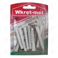 УНИВЕРСАЛЕН ДЮБЕЛ С ВИНТ 6*60 WKRET-MET УНИВЕРСАЛЕН ДЮБЕЛ С ВИНТ 6*60 WKRET-MET