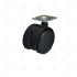 WHEEL FURNITURE PLATE BRAKE 4PCS