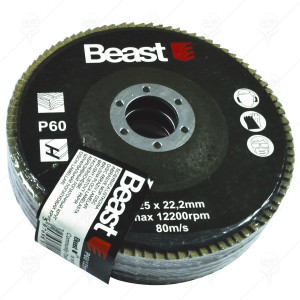 ДИСК С ШКУРКА 125мм BEAST3бр ДИСК С ШКУРКА 125мм BEAST3бр