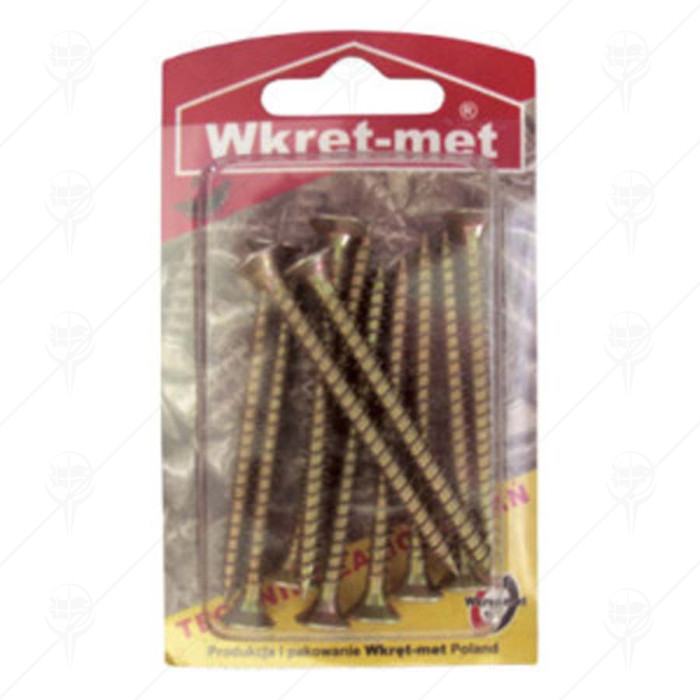 SCREW FOR WOOD 4.0*70 14PCS/PACK WKRET SCREW FOR WOOD 4.0*70 14PCS/PACK WKRET