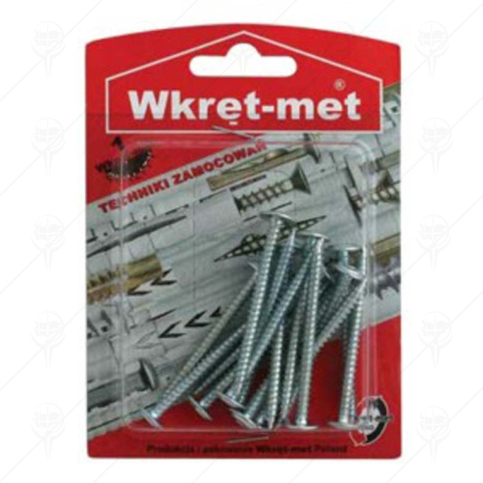 SCREW BUTTON HEAD SHARP 4.2*50 15PCS/PACK WKRET-MET SCREW BUTTON HEAD SHARP 4.2*50 15PCS/PACK WKRET-MET