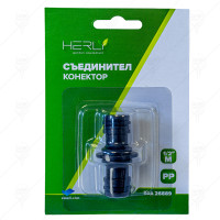 СЪЕДИНИТЕЛ ЗА КОНЕКТОРИ 1/2"HERLY СЪЕДИНИТЕЛ ЗА КОНЕКТОРИ 1/2"HERLY