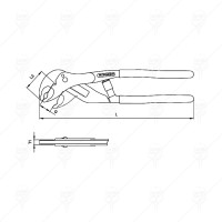 SELF-ADJUSTING WATER PUMP PLIERS BOX JOINT (E29-51)