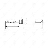 ЦЕНТЪР ЗА  БОРКОРОНИ 14-29MM SDS CETA-FORM ЦЕНТЪР ЗА  БОРКОРОНИ 14-29MM SDS CETA-FORM