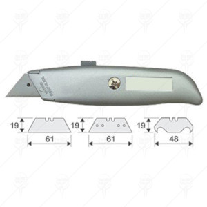 НОЖ МАКЕТЕН ТРАПЕЦОВИДЕН TOP TOOLS НОЖ МАКЕТЕН ТРАПЕЦОВИДЕН TOP TOOLS