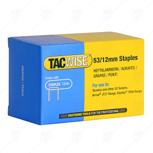 STAPLES  53/12MM 2000 TACWISE STAPLES  53/12MM 2000 TACWISE
