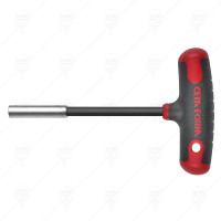 1/4 SOFTGRIP BIT DRIVER T-HANDLE CF