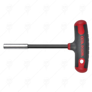 1/4 SOFTGRIP BIT DRIVER T-HANDLE CF