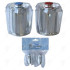 FAUCET HANDLES 2 PCS
"DAHLIA"AQUASTYLE BG