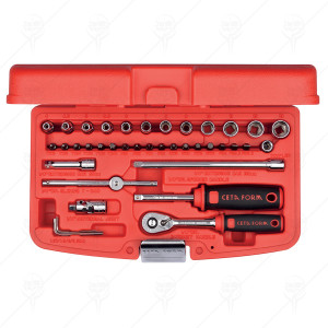 SET CAPETE CHEI TUBULARE 1/4" 40 BUC 4