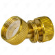 BRASS HOSE CONNECTOR SILVER BRASS HOSE CONNECTOR SILVER