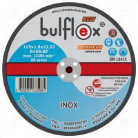 ДИСК ЗА МЕТАЛ 125 Inox BULFLEX ДИСК ЗА МЕТАЛ 125 Inox BULFLEX