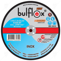 ДИСК ЗА МЕТАЛ 125 Inox BULFLEX ДИСК ЗА МЕТАЛ 125 Inox BULFLEX