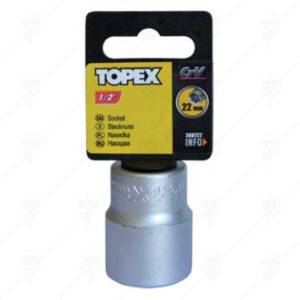 HEXAGON SOCKET 1/2 21MM TOPEX