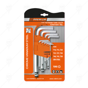 ALLEN KEYS 9PCS/SET PREMIUM BALL ALLEN KEYS 9PCS/SET PREMIUM BALL