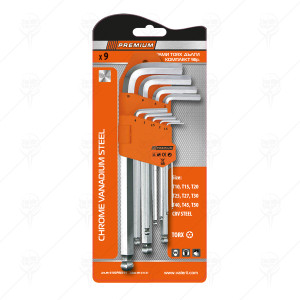 ALLEN KEYS 9PCS/SET PREMIUM BALL ALLEN KEYS 9PCS/SET PREMIUM BALL