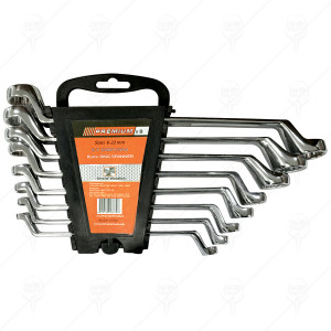 RING SPANNER 8 pcs 6-22mm PREMIUM
