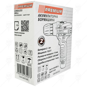 CORDLESS DRILL 10.8V LI-ION PREMIUM CORDLESS DRILL 10.8V LI-ION PREMIUM