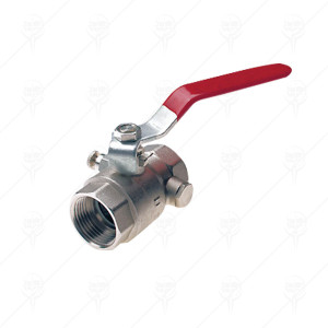 VALVE SPHERICAL WITH DRAIN 3/4" F/F
