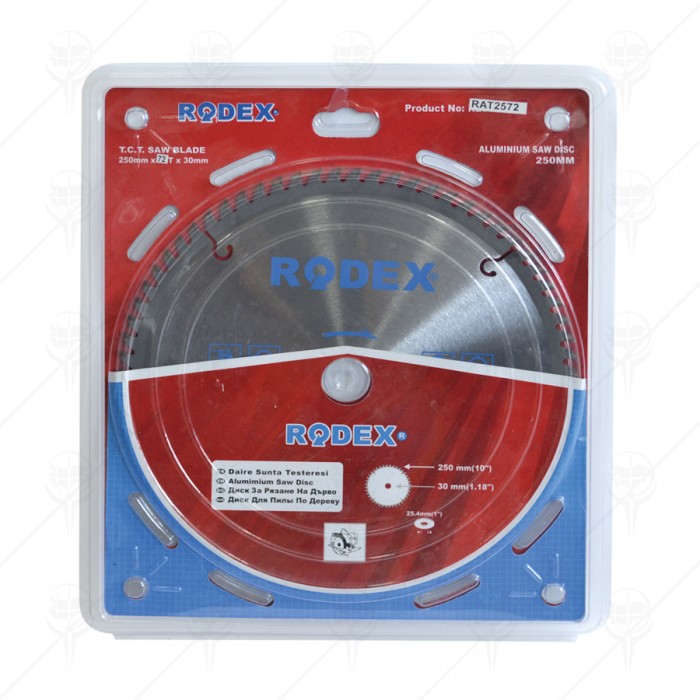 ДИСК ЗА РЯЗАНЕ НА АЛУМИНИЙ RODEX ДИСК ЗА РЯЗАНЕ НА АЛУМИНИЙ RODEX
