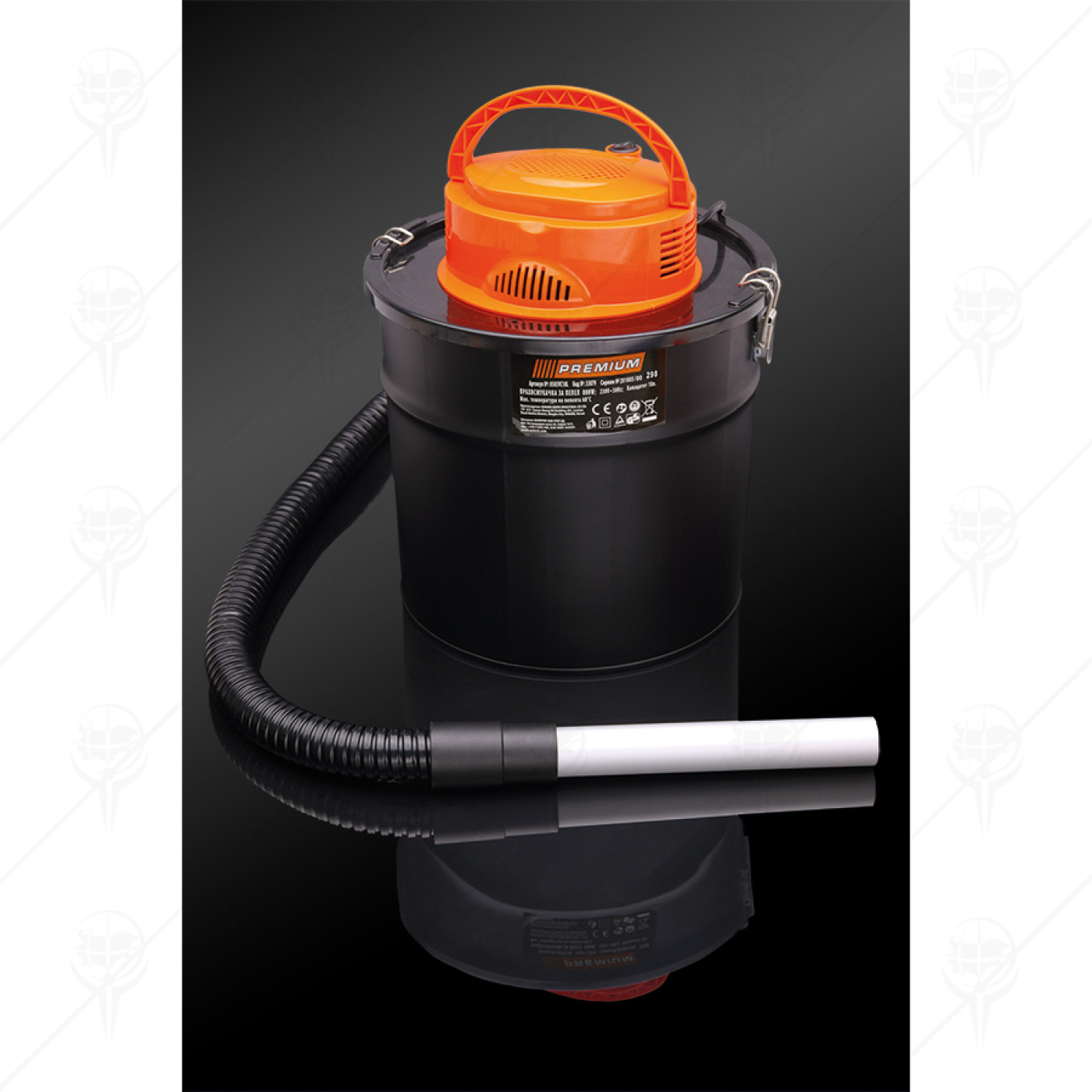 VACUUM CLEANER FOR ASH 800W 18l PREMIUM HD