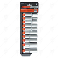 SOCKET SET 1/2 10 pcs DEEP PREMIUM
