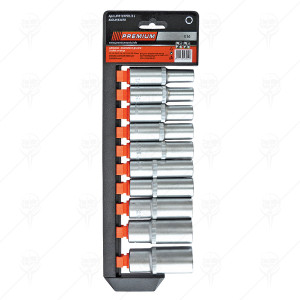 SOCKET SET 1/2 10 pcs DEEP PREMIUM