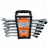 SET RATCHETING COMBINATION WRENCH 6 pcs PREMIUM