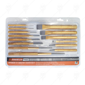 PUNCH AND CHISEL SET 14 PCS PREMIUM