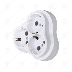 PLUG EARTHED TRIPLE PLUG EARTHED TRIPLE