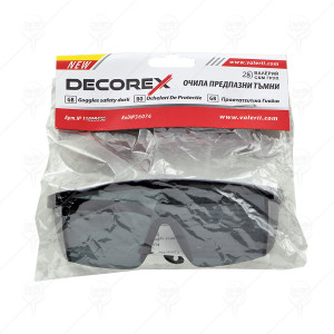 ОЧИЛА ПРЕДПАЗНИ ТЪМНИ DECOREX ОЧИЛА ПРЕДПАЗНИ ТЪМНИ DECOREX