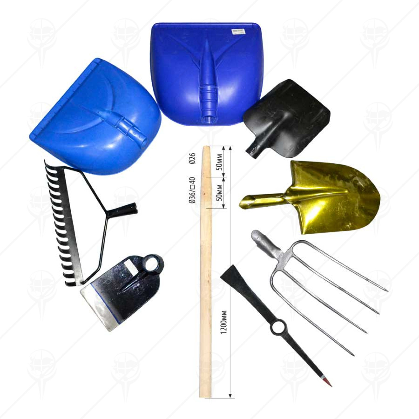 HANDLE UNIVERSAL 8in1 ∅26-40 L120CM
