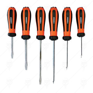 SCREWDRIVERSET SET 6 PCS PREMIUM HD